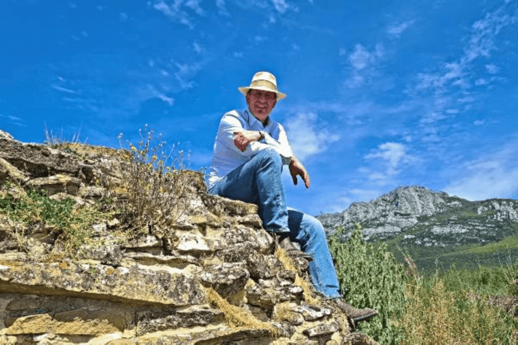 Julio Flor, autor del Blog Rioja Alavesa. Foto precedente de su blog. 